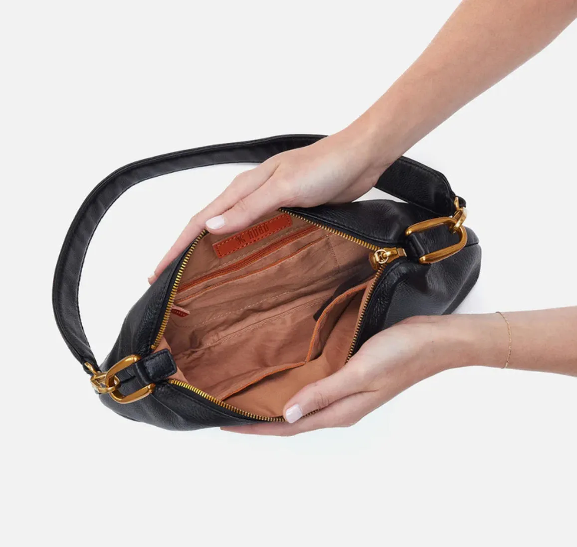 NEW Hobo ADVANCE Shoulder Bag - Black