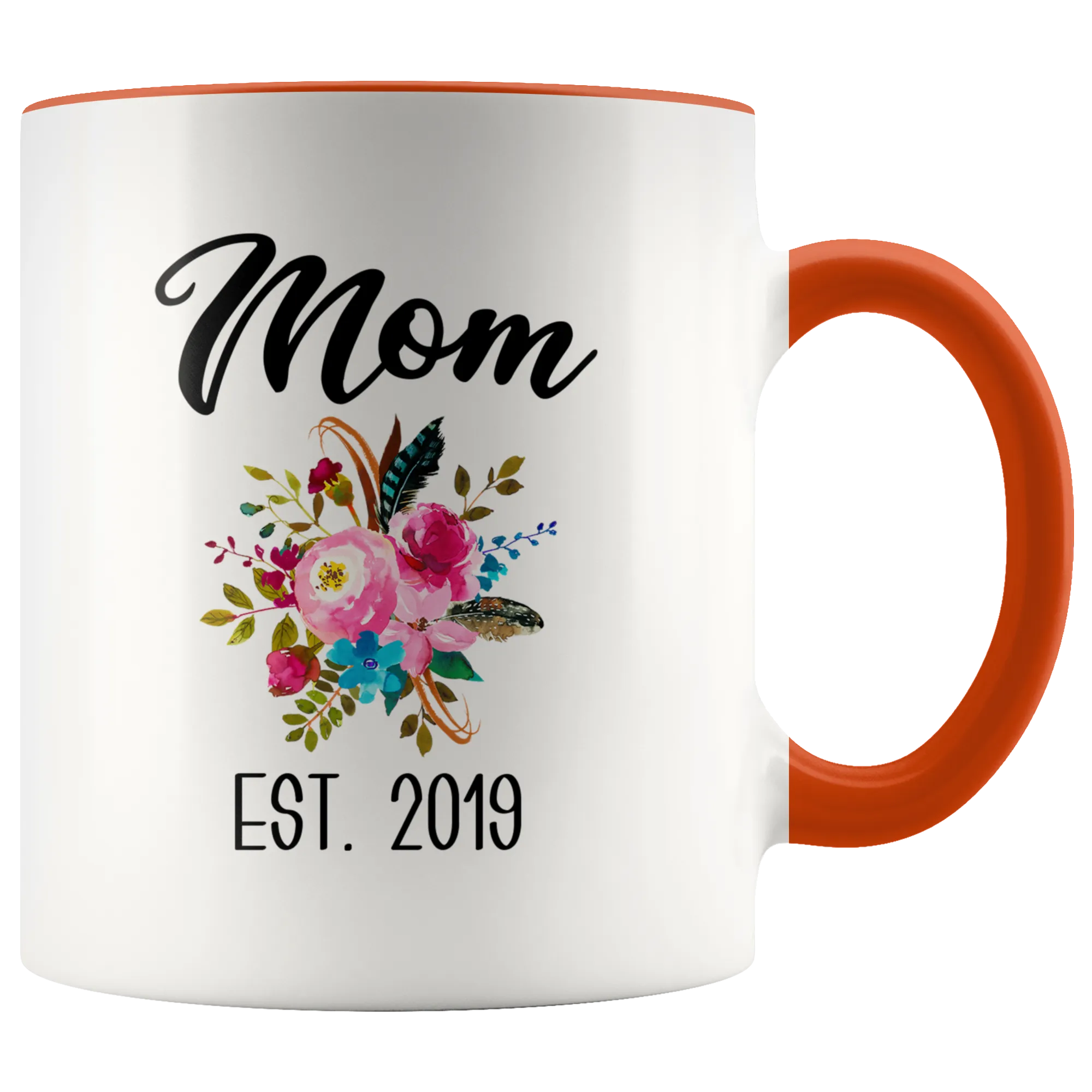New Mom Mug Expecting Mommy to Be Gifts Baby Shower Gift Pregnancy Announcement Coffee Cup Mom Est 2019