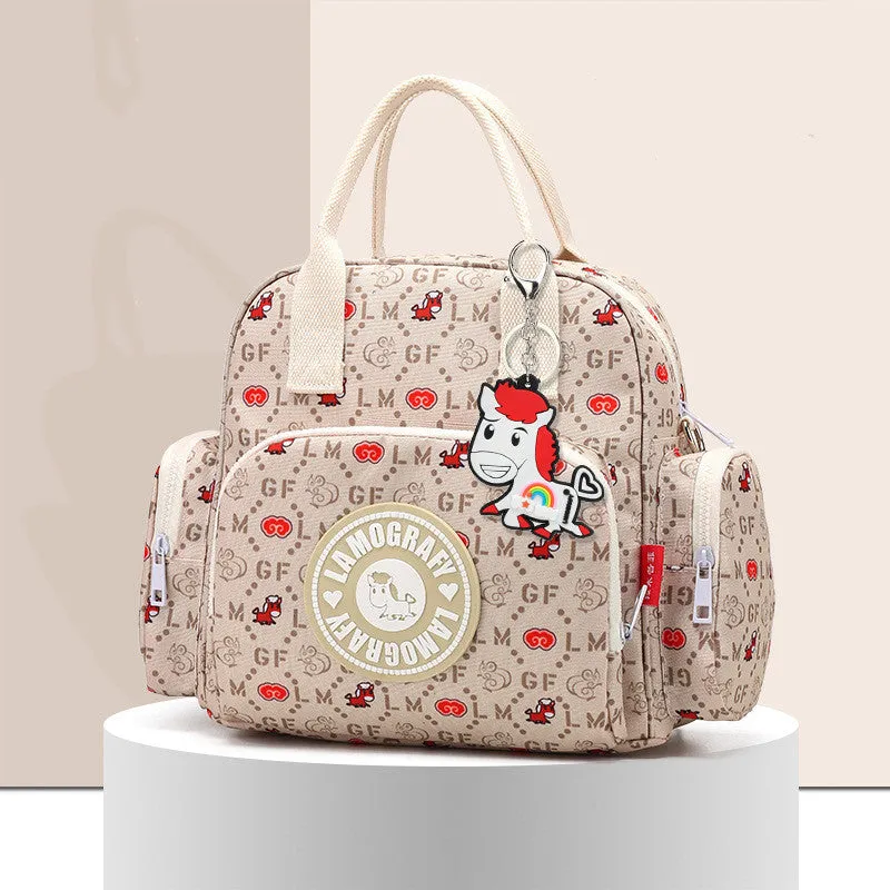 New Printed Mommy Bag Small Multifunctional