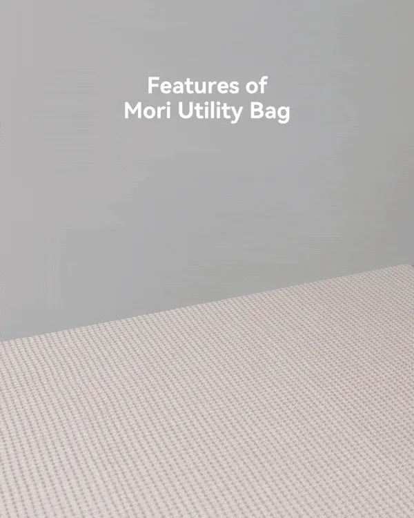 Nude Grayish-Green Utility 4-Way Washable Bag 2.0