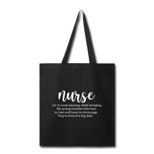 Nurse Description Tote Bag