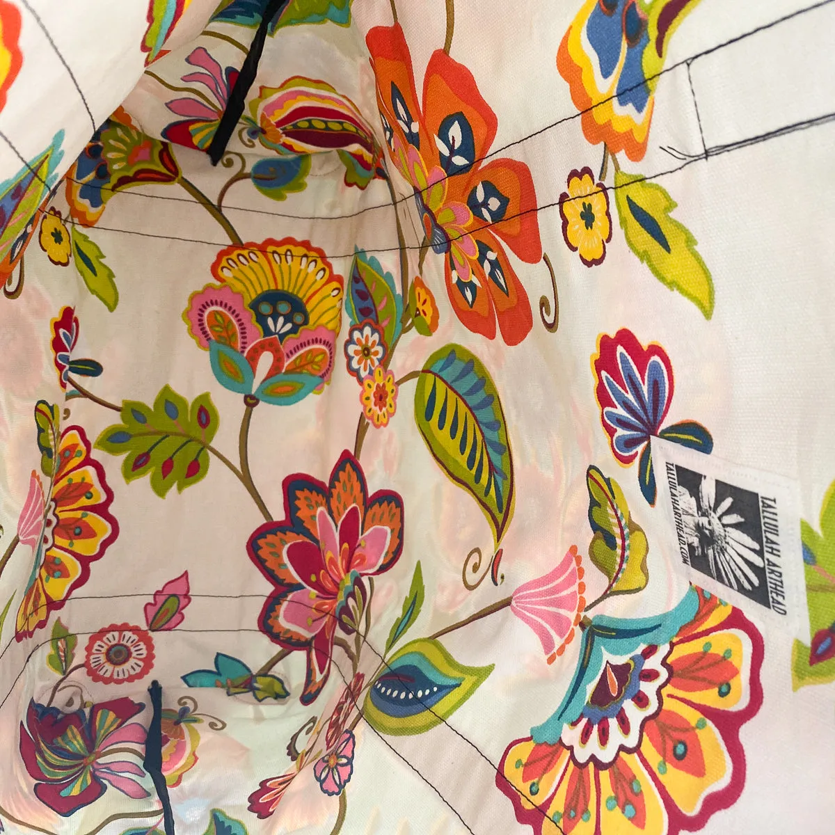 Oilcloth Market Bag / Oranges