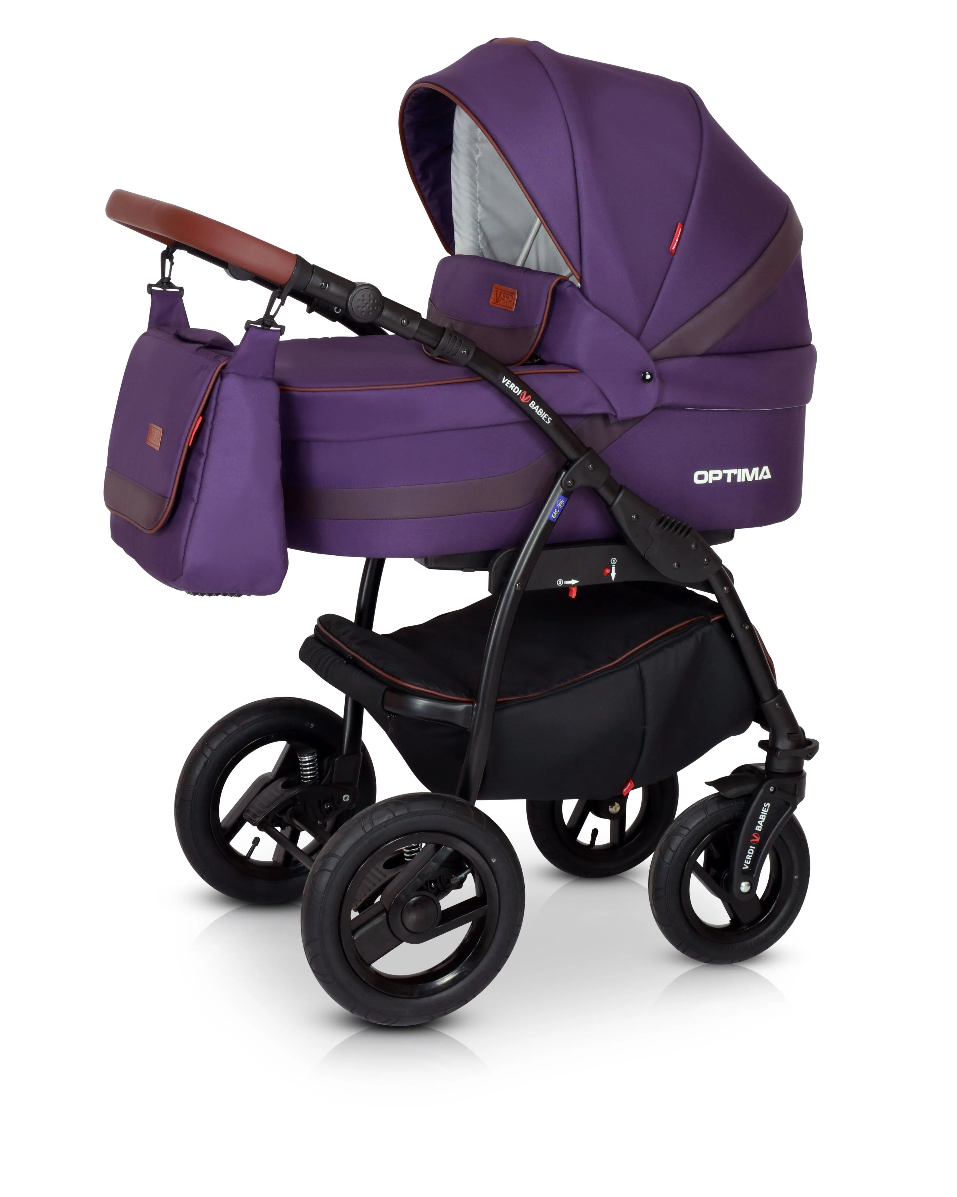 Optima Black Line Stroller 3in1