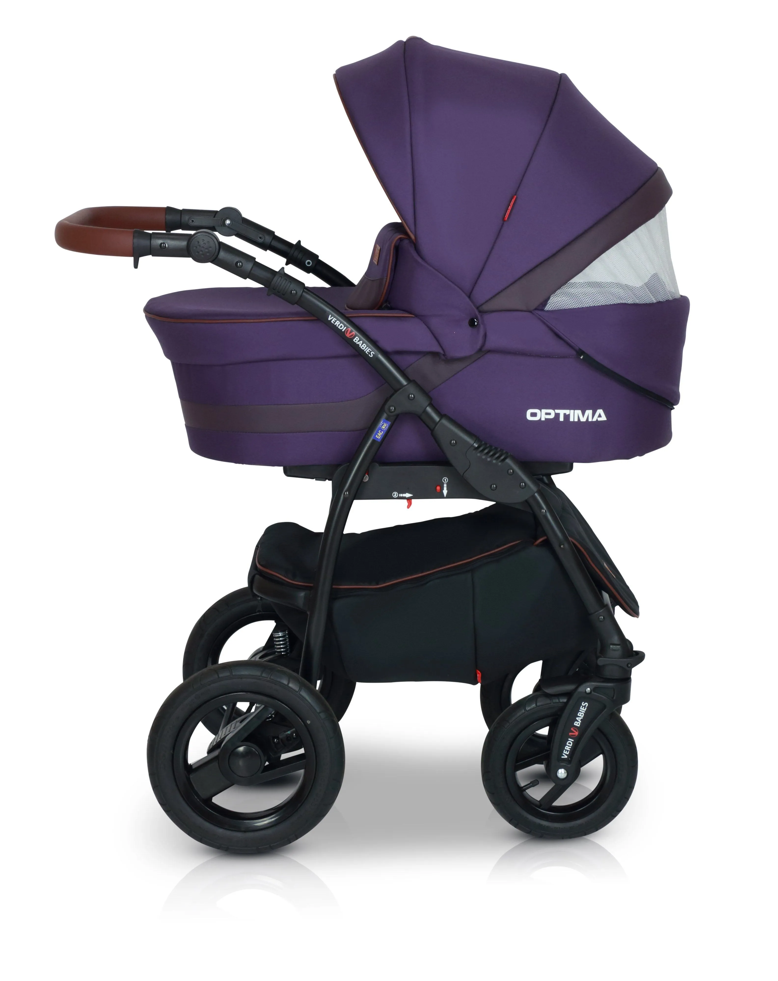 Optima Black Line Stroller 3in1