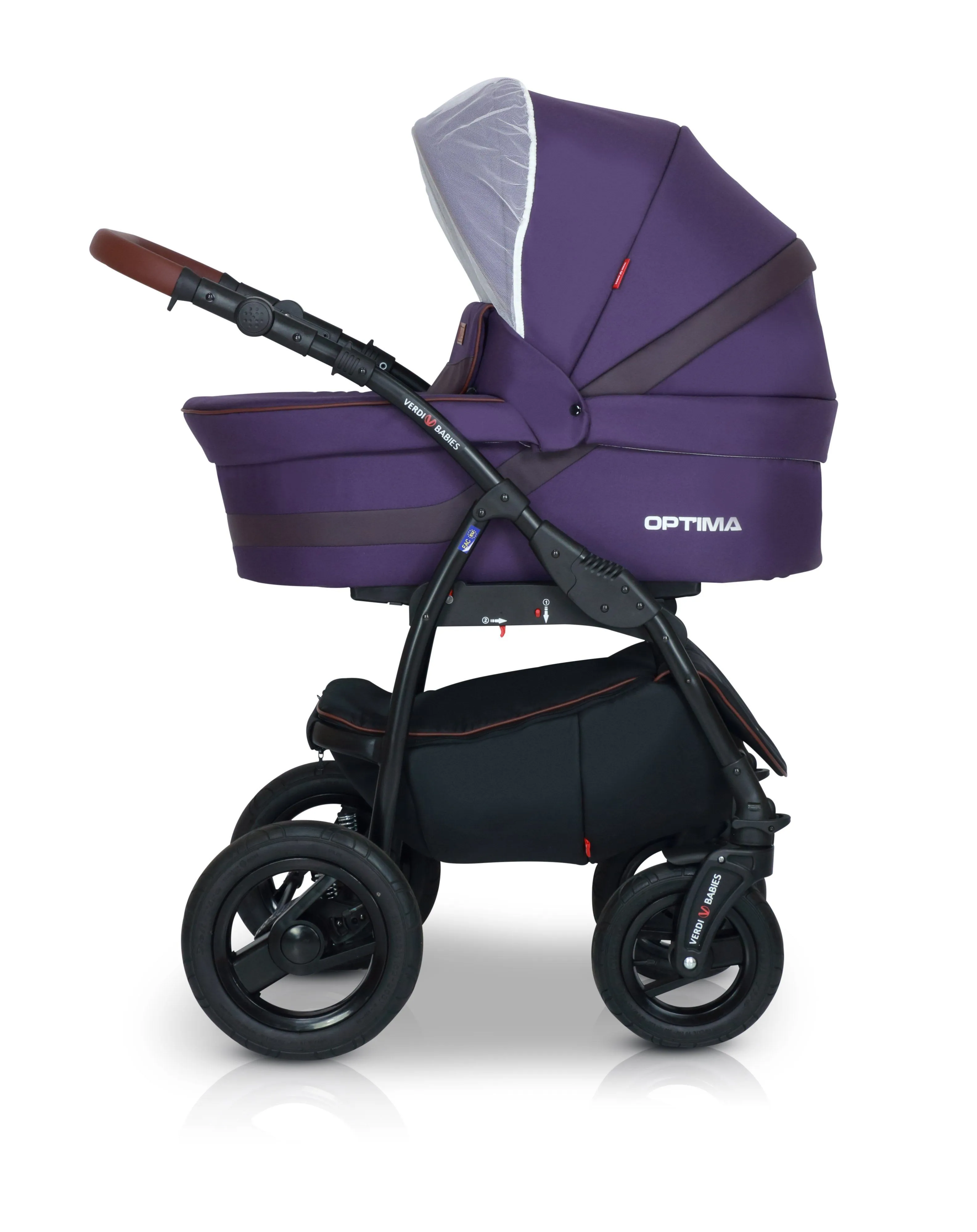 Optima Black Line Stroller 3in1