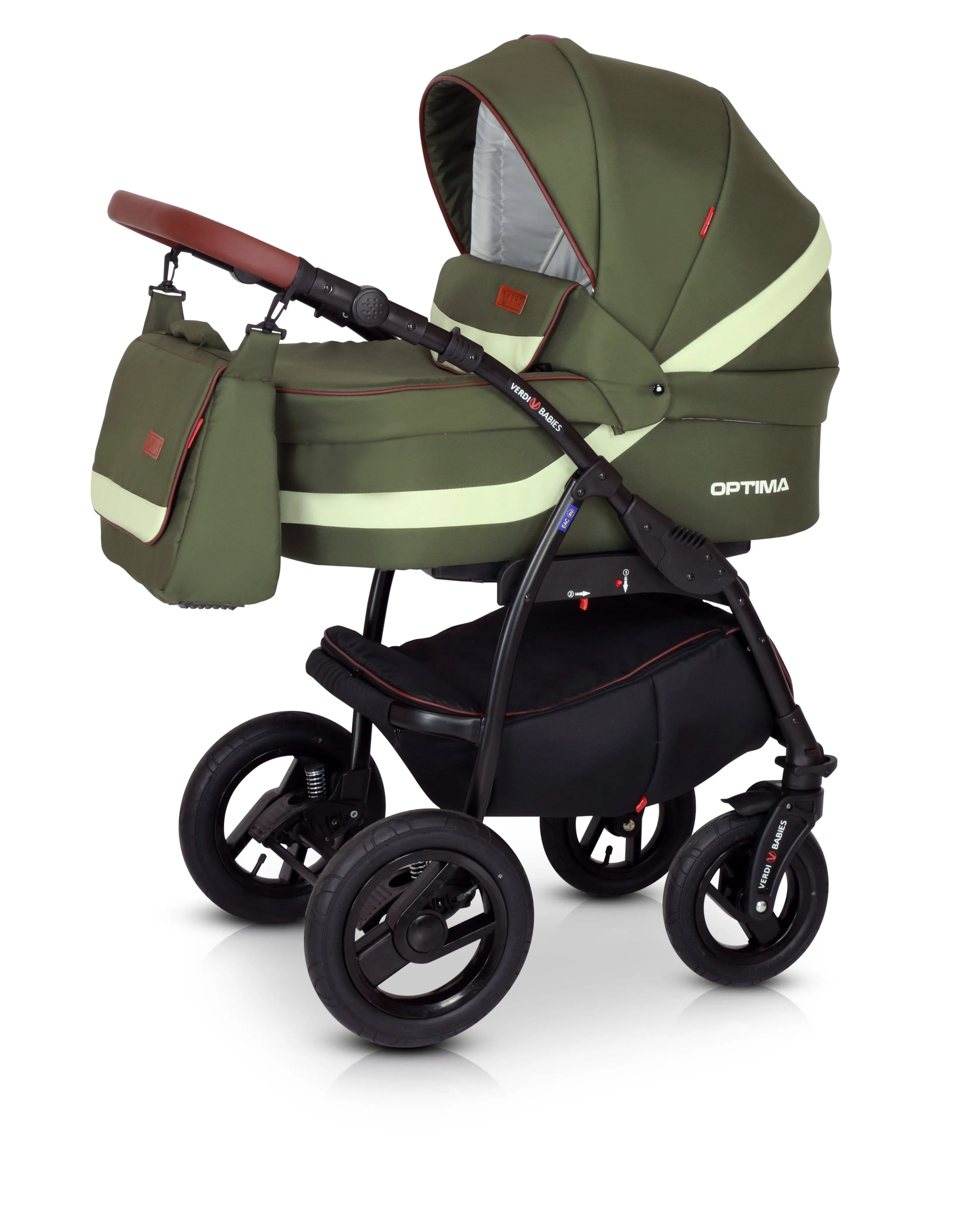 Optima Black Line Stroller 3in1