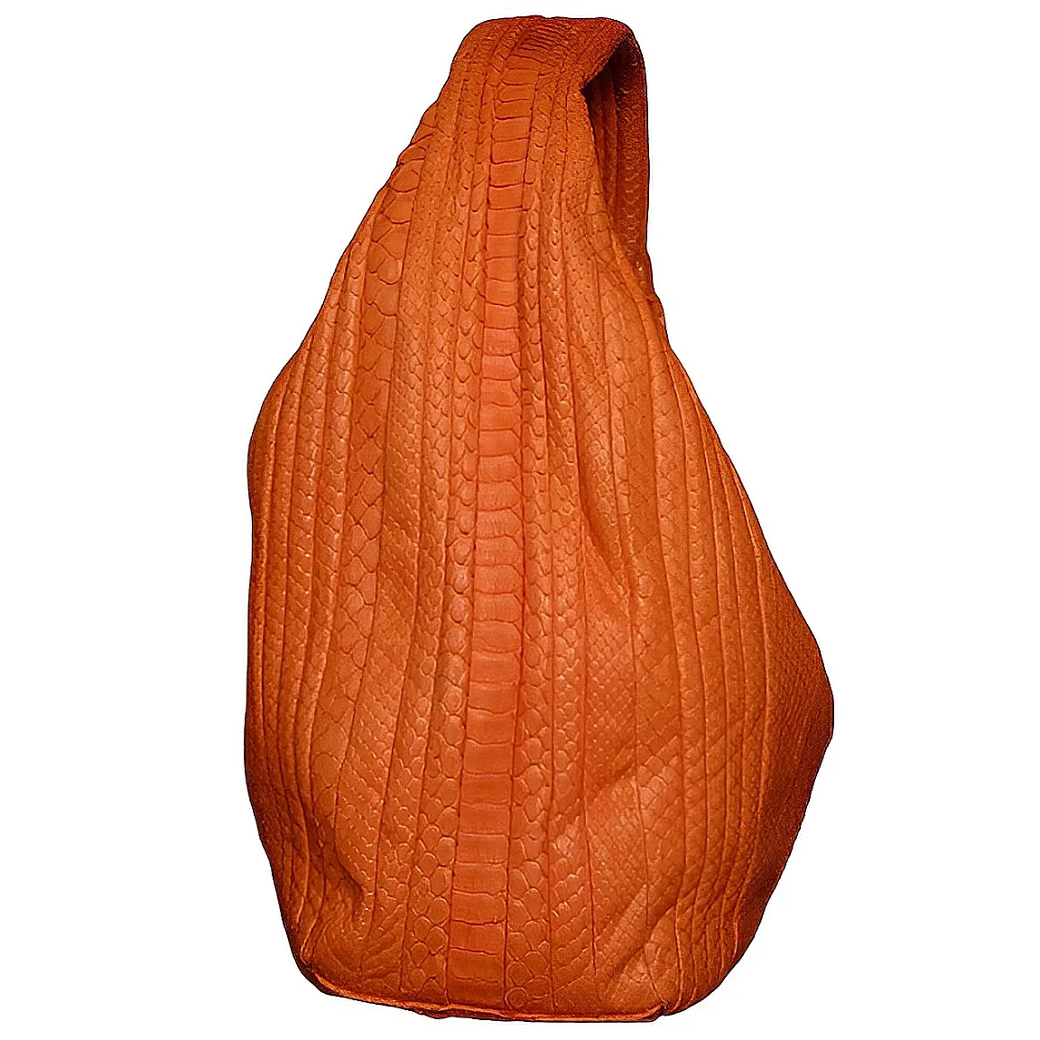 Orange Hobo Bag