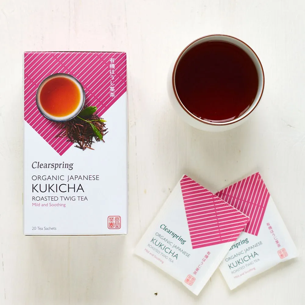 Organic Japanese Kukicha - 20 Tea Sachets