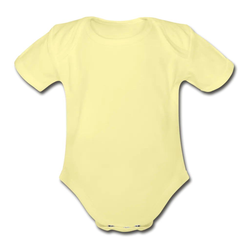 Organic Short Sleeve Baby Bodysuit (Personalize)
