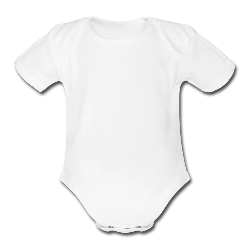 Organic Short Sleeve Baby Bodysuit (Personalize)