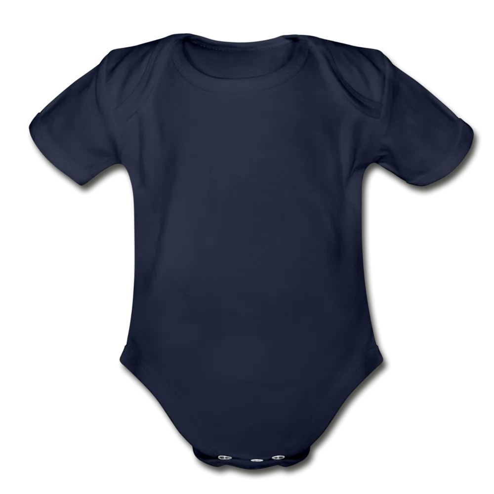 Organic Short Sleeve Baby Bodysuit (Personalize)