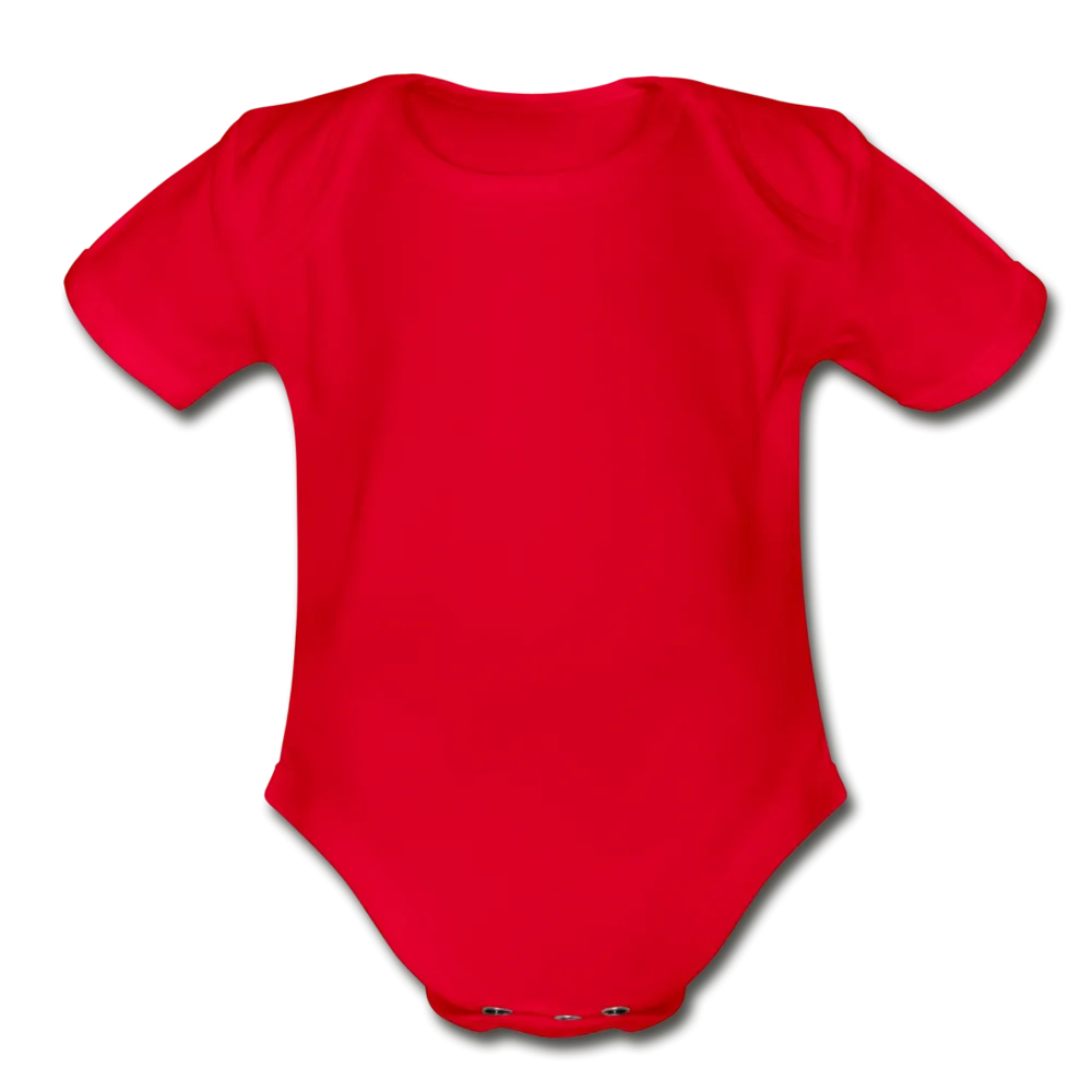 Organic Short Sleeve Baby Bodysuit (Personalize)