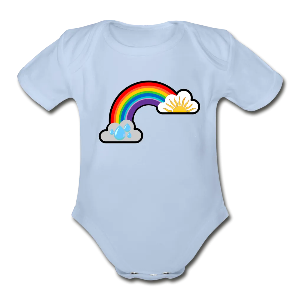 Organic Short Sleeve Baby Bodysuit