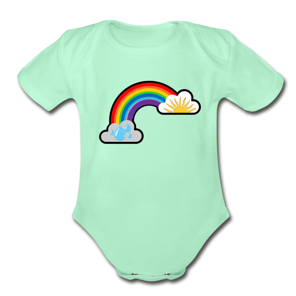 Organic Short Sleeve Baby Bodysuit