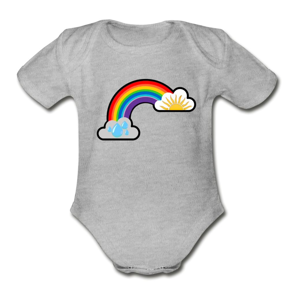 Organic Short Sleeve Baby Bodysuit