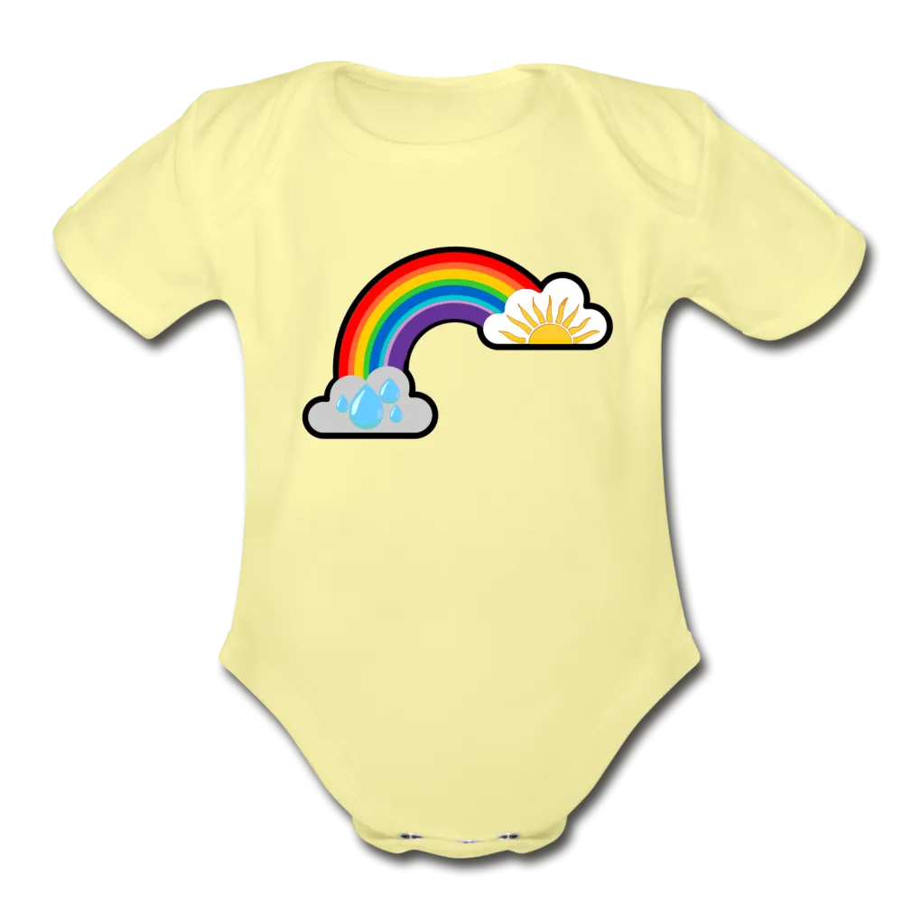 Organic Short Sleeve Baby Bodysuit