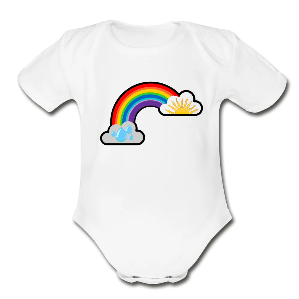Organic Short Sleeve Baby Bodysuit