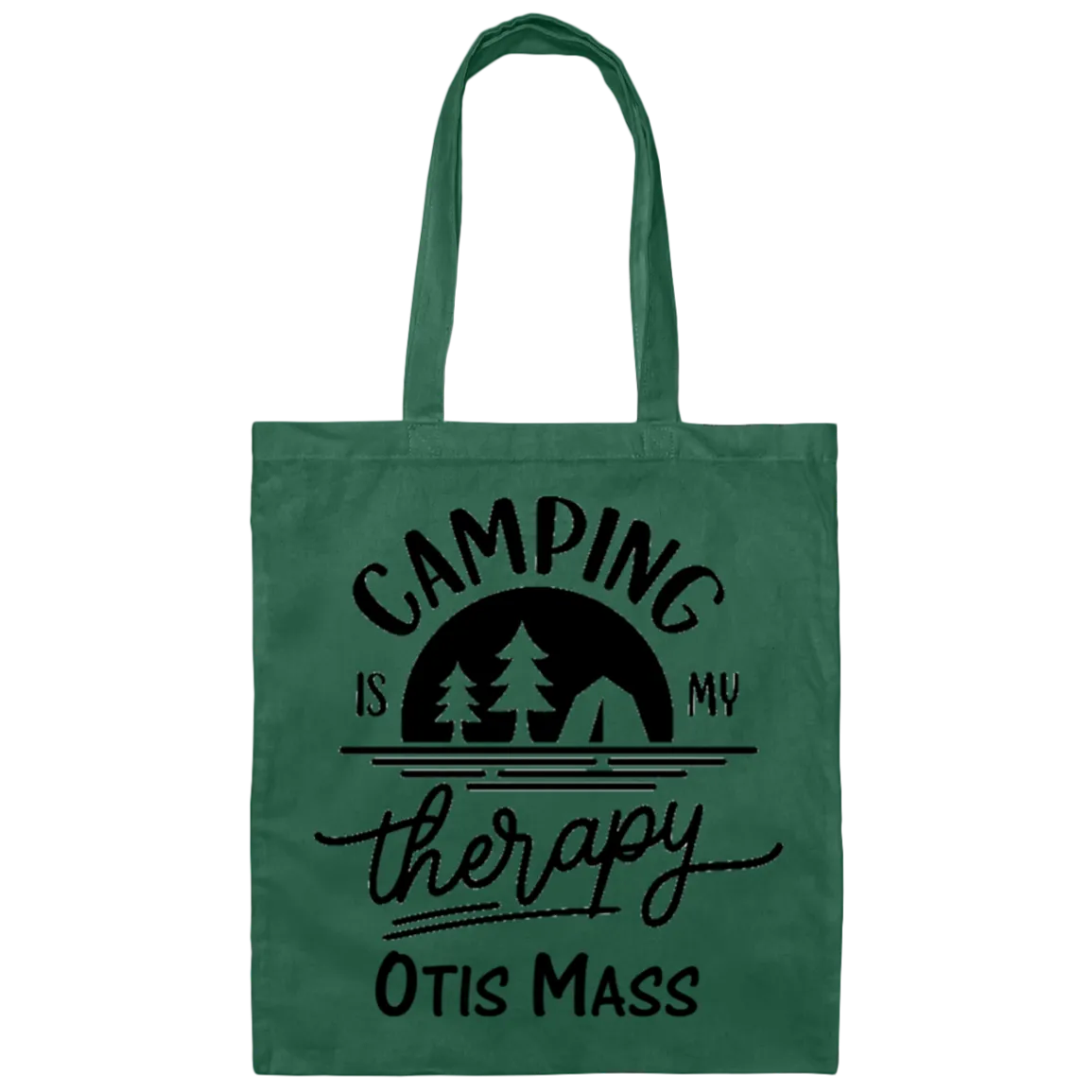 Otis Camping Canvas Tote Bag