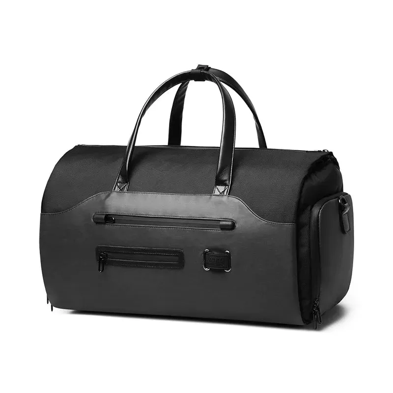 OZUKO Garment bag Multifunction Men Suit Storage Large Capacity Luggage Handbag Male Waterproof Travel Duffel Bag Shoes Pocket