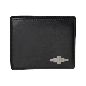 PAMPEANO Moneda Coin Wallet - Black Leather