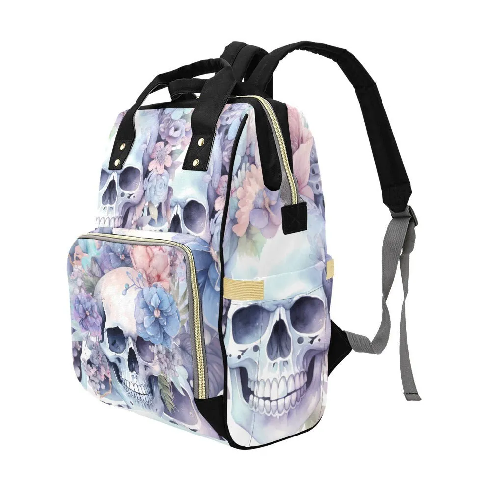 Pastel Goth Diaper Backpack Goth Baby Stuff Goth Baby Bag Creepy Cute Pastel Witchy Nappy Bag Spooky Cute Diaper Bag Witchy Mom Baby Gear