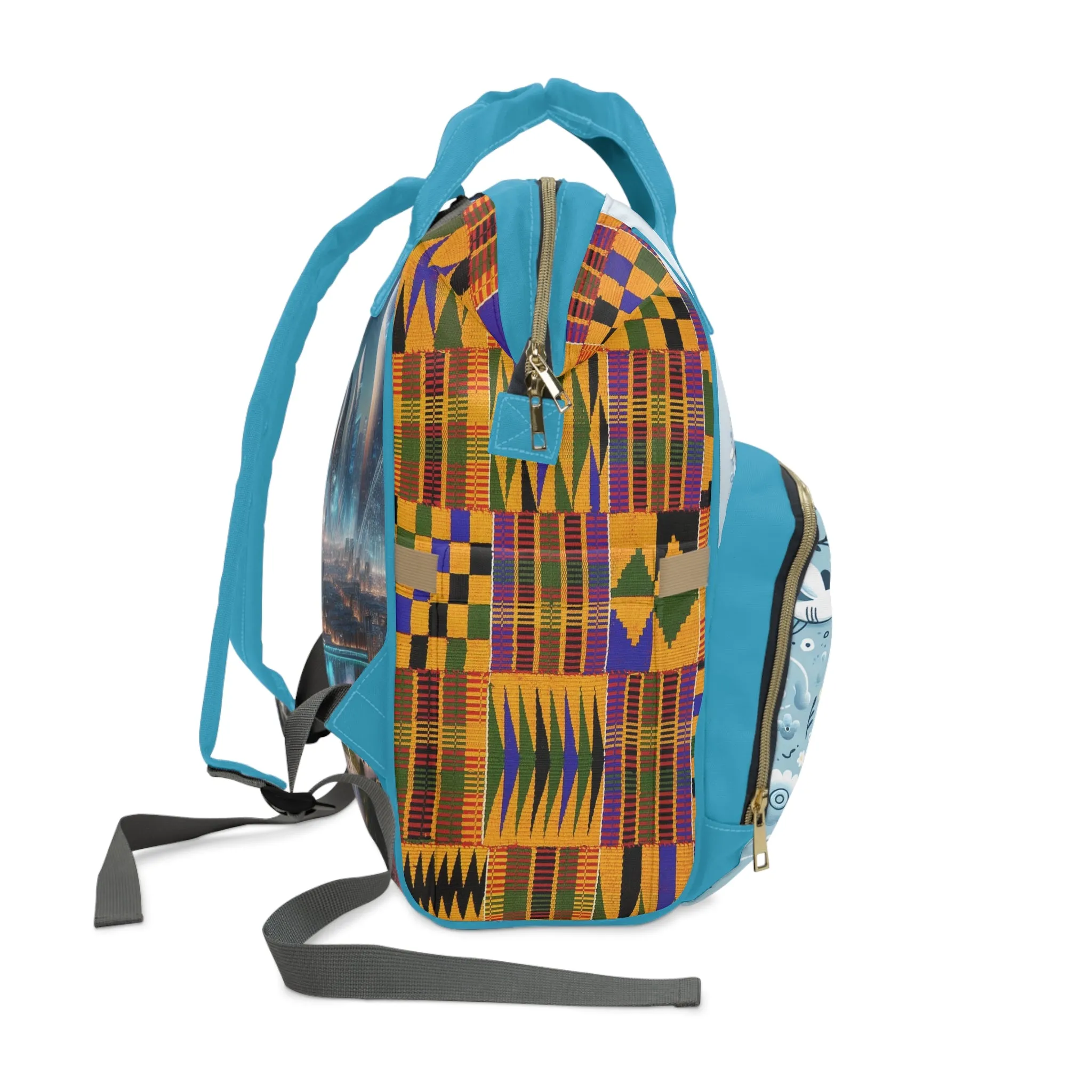 Personalized Multifunctional Diaper Backpack - Customizable Baby Bags for Stylish Parents