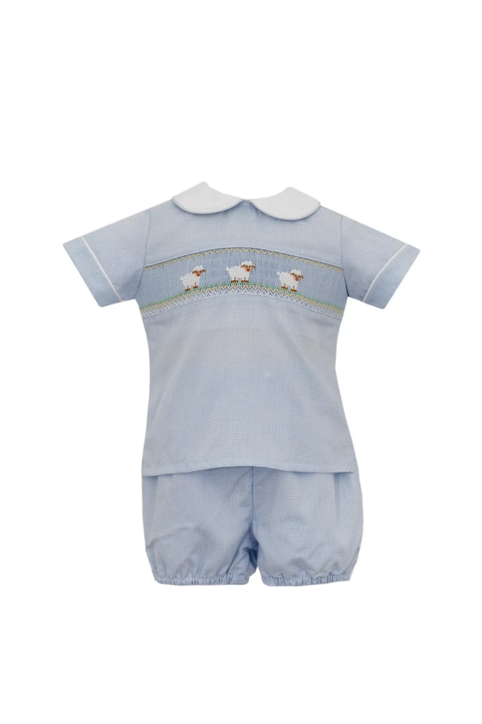 Petit Lambs Boys Diaper Set