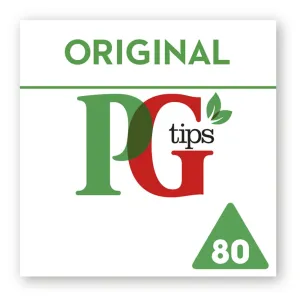 PG tips Original 80 Tea Bags PMP