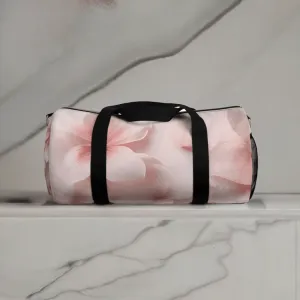 Pink Petals Duffel Travel Bag