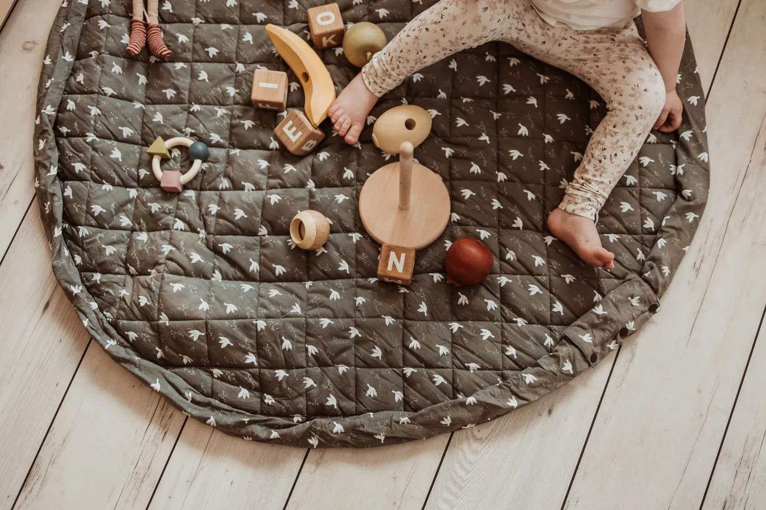 Play&Go Birds organic babymat (Min of 1, multiples of 1)