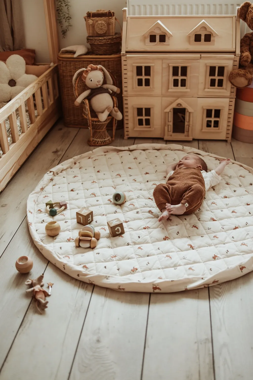 Play&Go Rabbit organic babymat (Min of 1, multiples of 1)