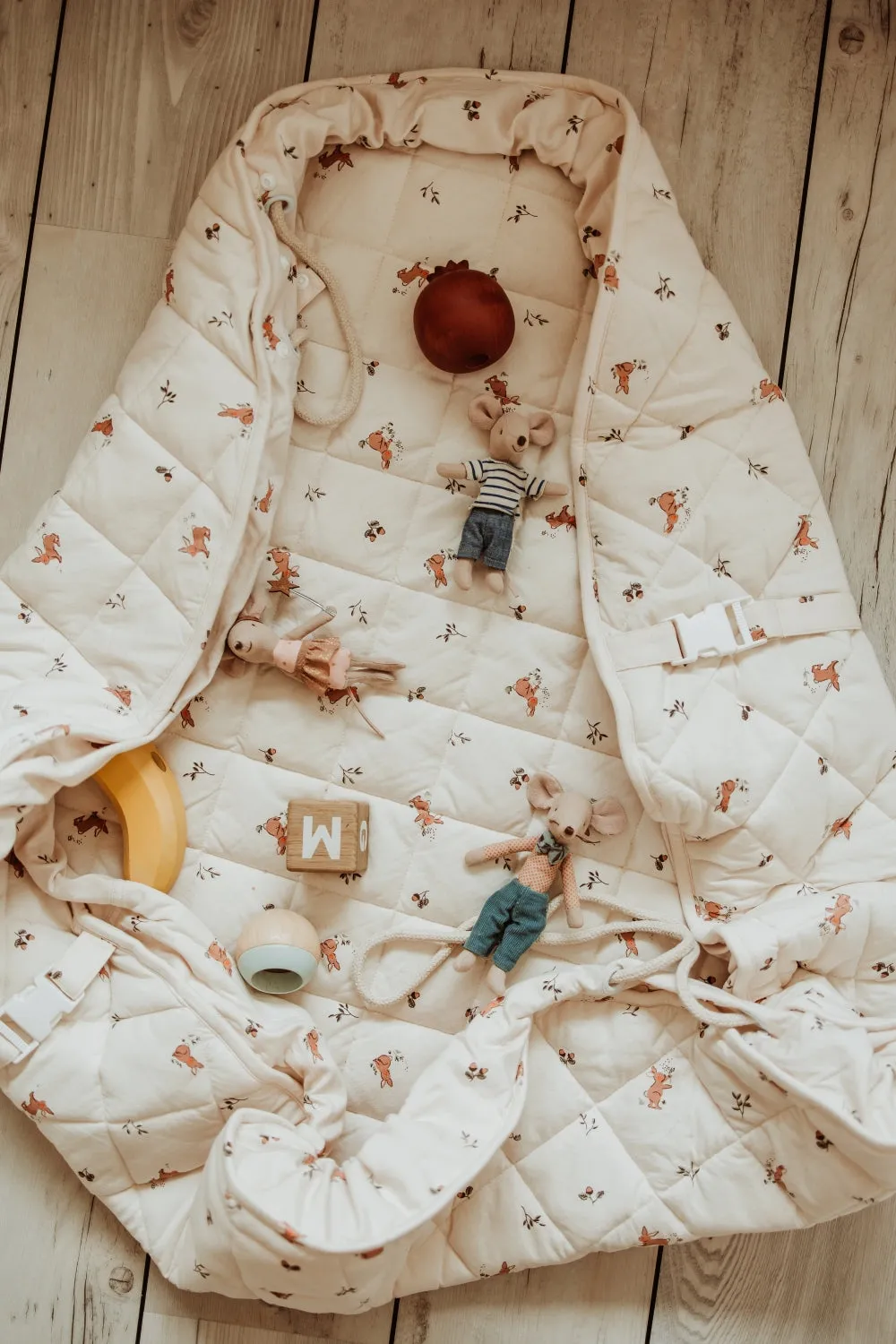Play&Go Rabbit organic babymat (Min of 1, multiples of 1)