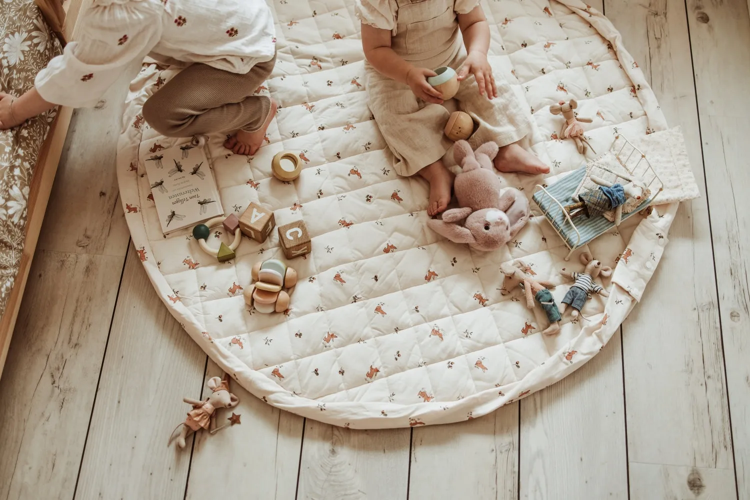 Play&Go Rabbit organic babymat (Min of 1, multiples of 1)