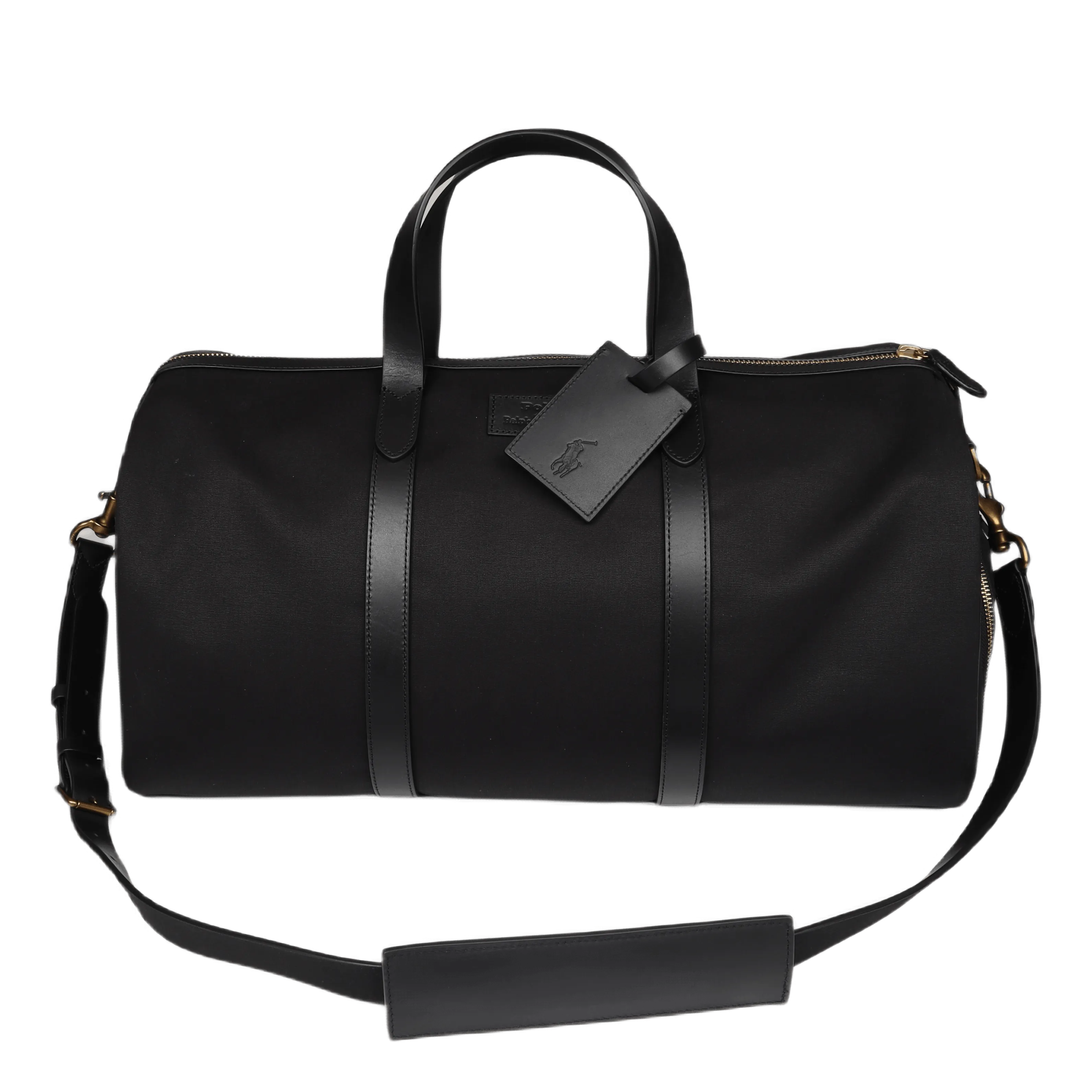 Polo Ralph Lauren Leather-Trim Canvas Duffel