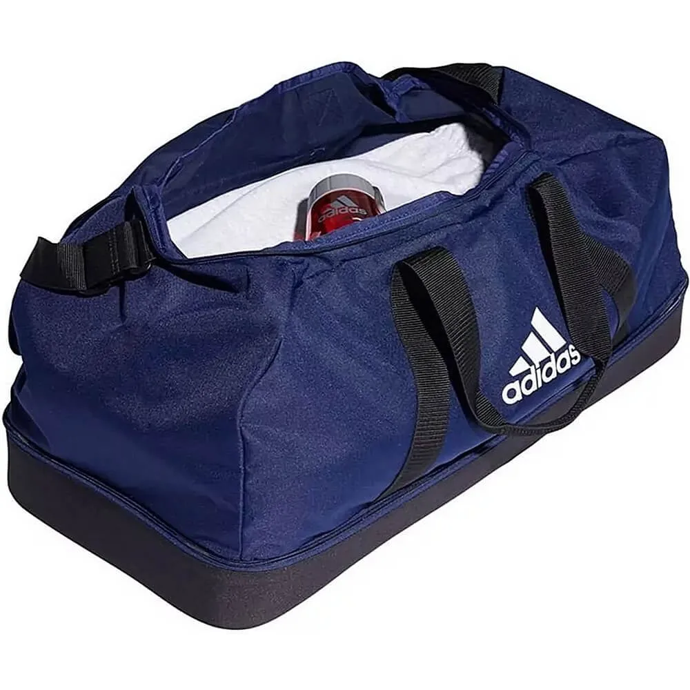 Športová taška Adidas Tiro Duffel Bag - Large - 65 cm x 32 cm x 31 cm - tmavomodrá