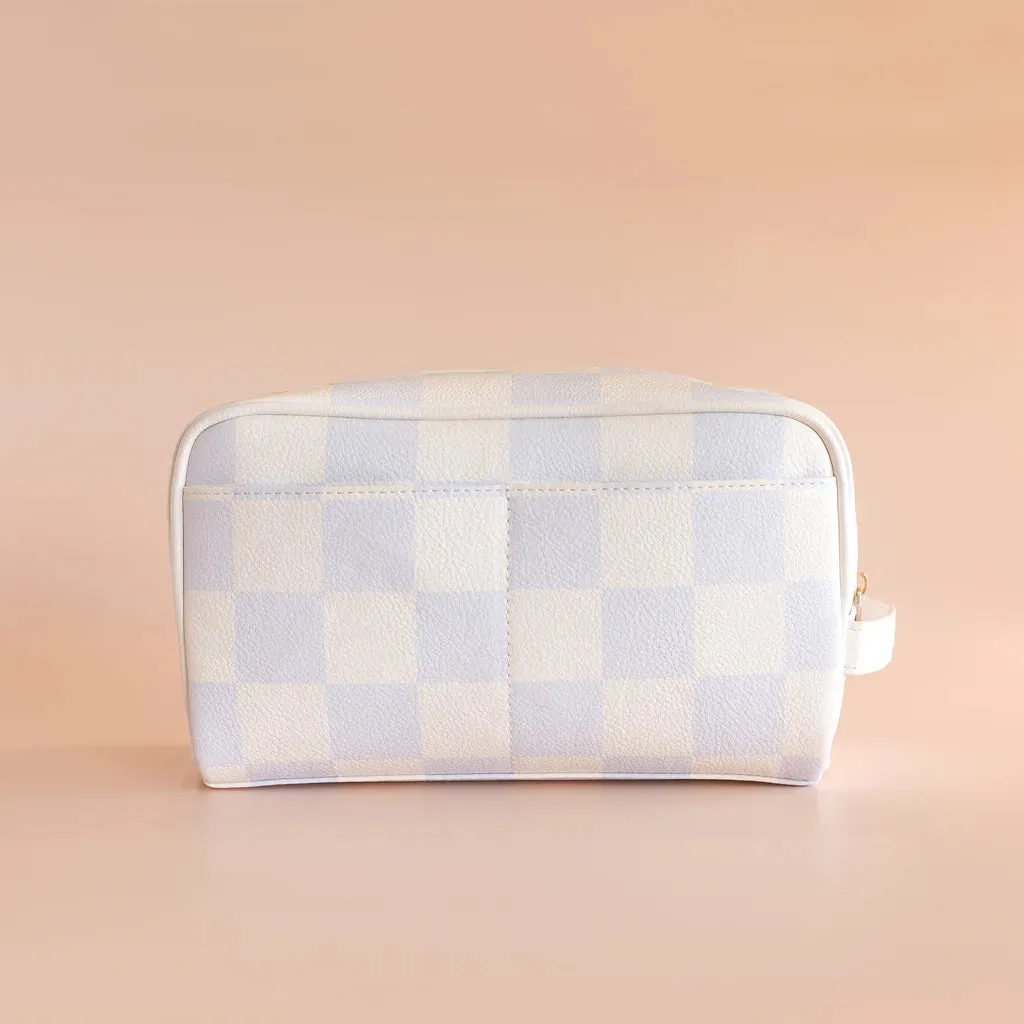 Powder Check Wash Bag