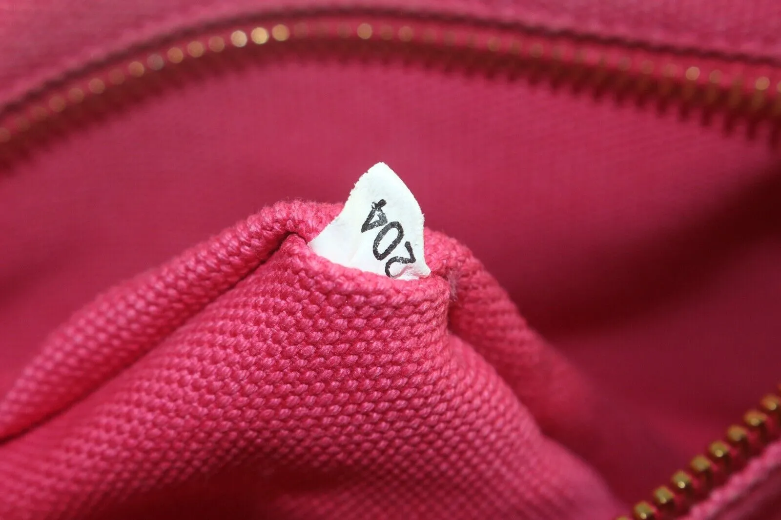 PRADA Pink Denim Canvas Canapa 2way Tote 2PR831K
