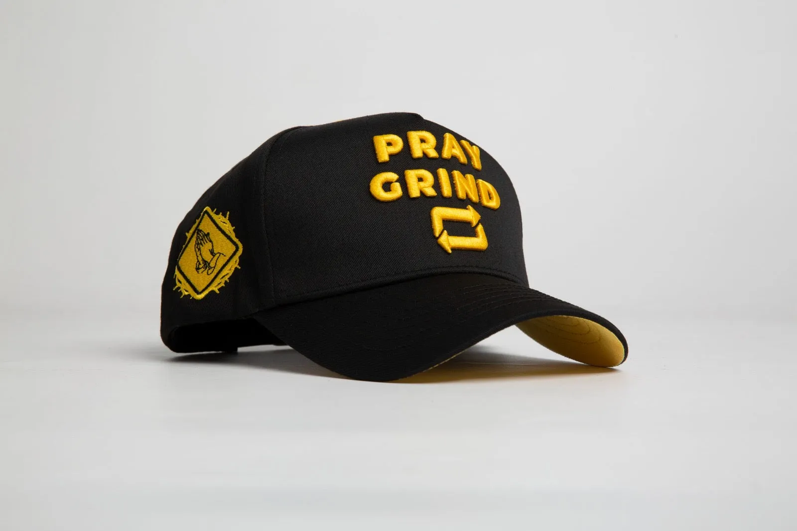 Pray Grind Repeat- Signature Series WU-YLW Snap-Back