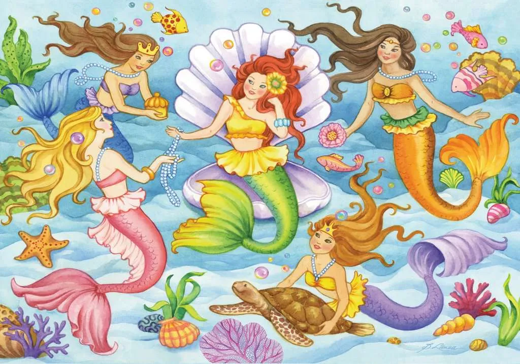 Queens of the Ocean 35 Pc Puzzle