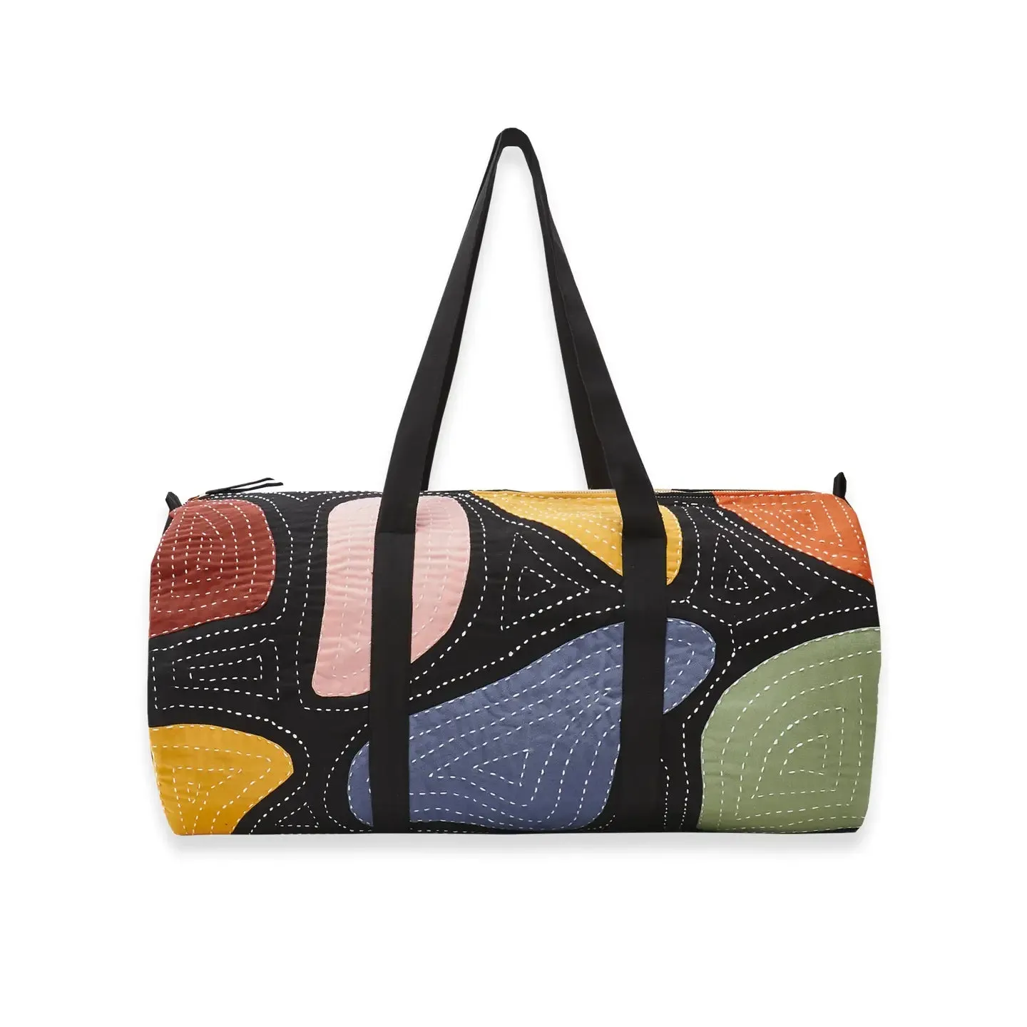 Quilted Weekender Duffel Bag