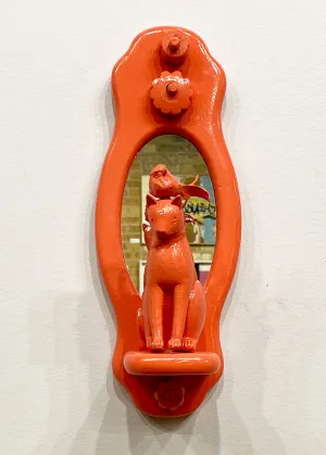 "Sitting Cat" Shelfie by Ann Baer
