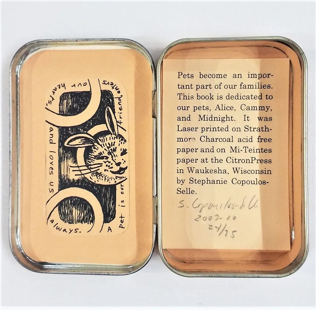 "Small Books of Pets" by Stephanie Copoulos-Selle