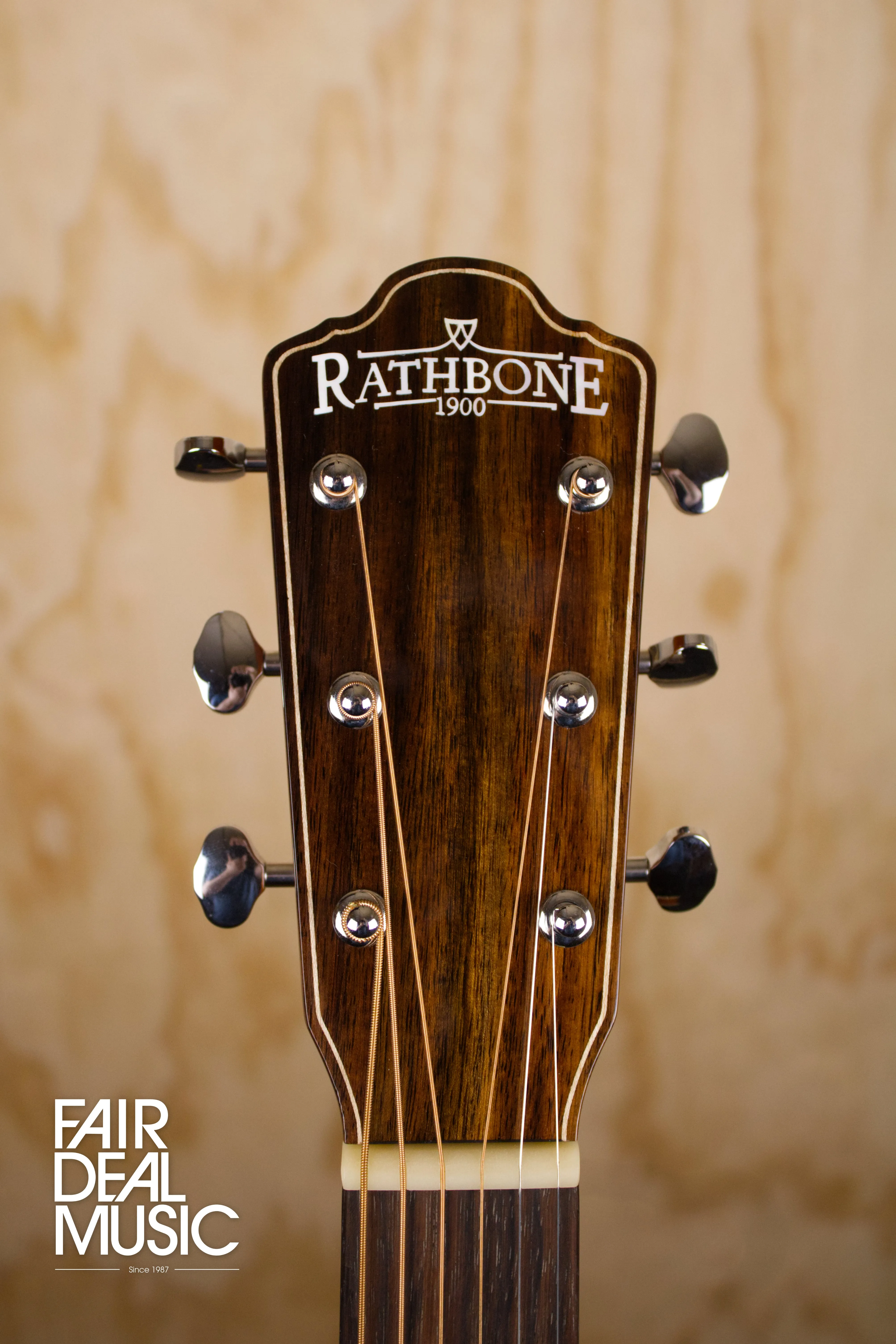 Rathbone R2K Double-Top Orchestra Acoustic Guitar, Koa, Ex Display
