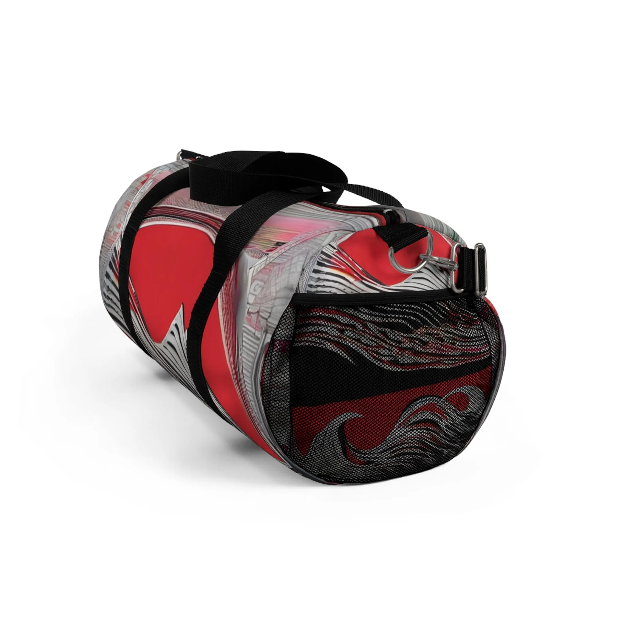 Red Ocean Wave Duffle Bag - Exclusive At Loot Cascade