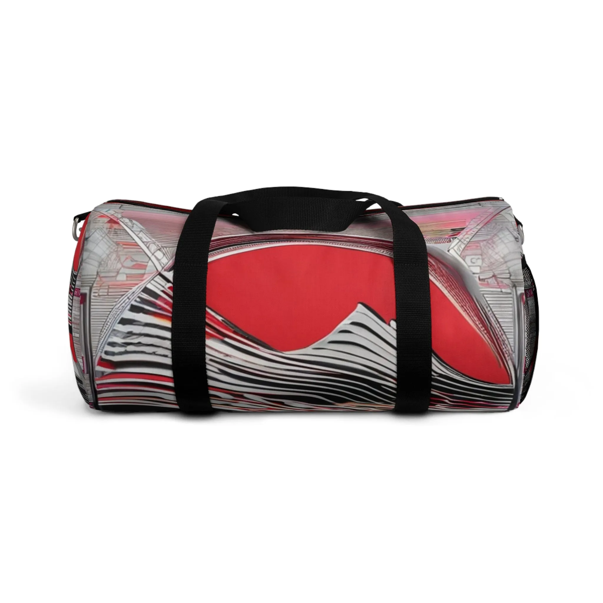 Red Ocean Wave Duffle Bag - Exclusive At Loot Cascade