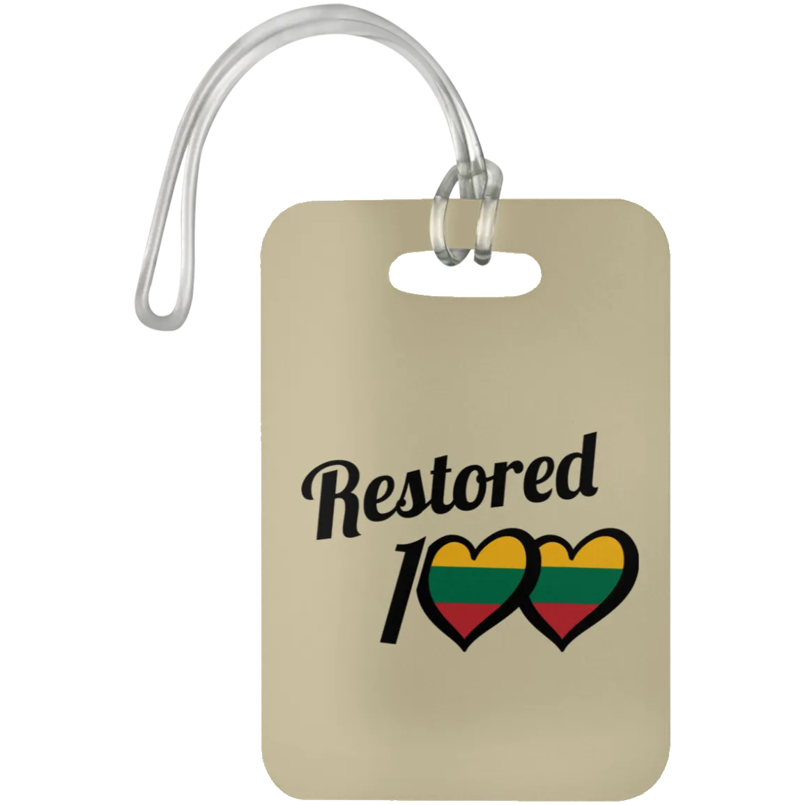 Restored 100 - Luggage Bag Tag