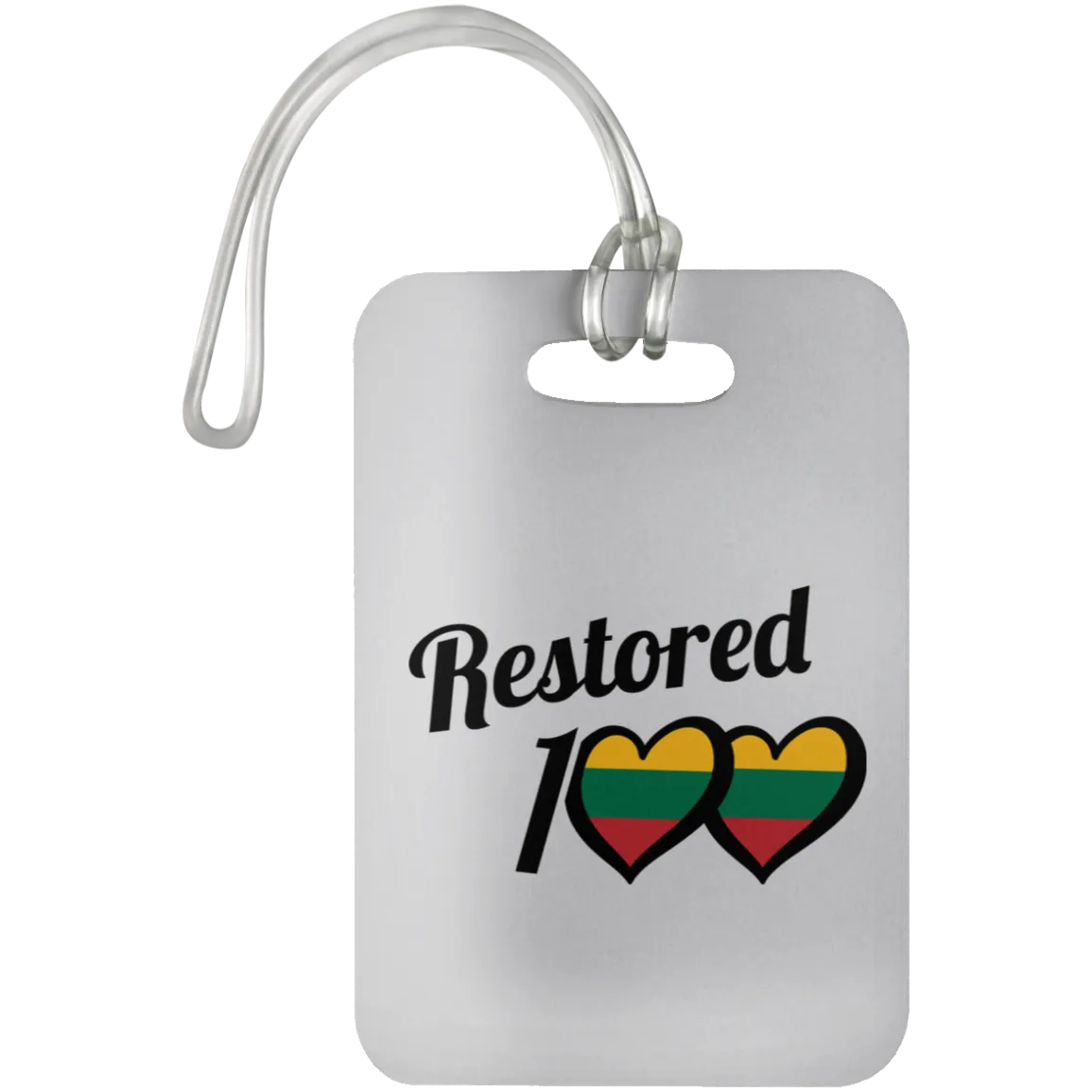 Restored 100 - Luggage Bag Tag
