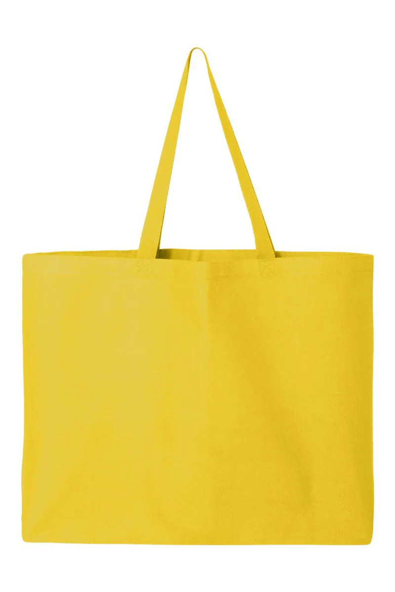 Retro Softball Game Day Canvas Jumbo Tote