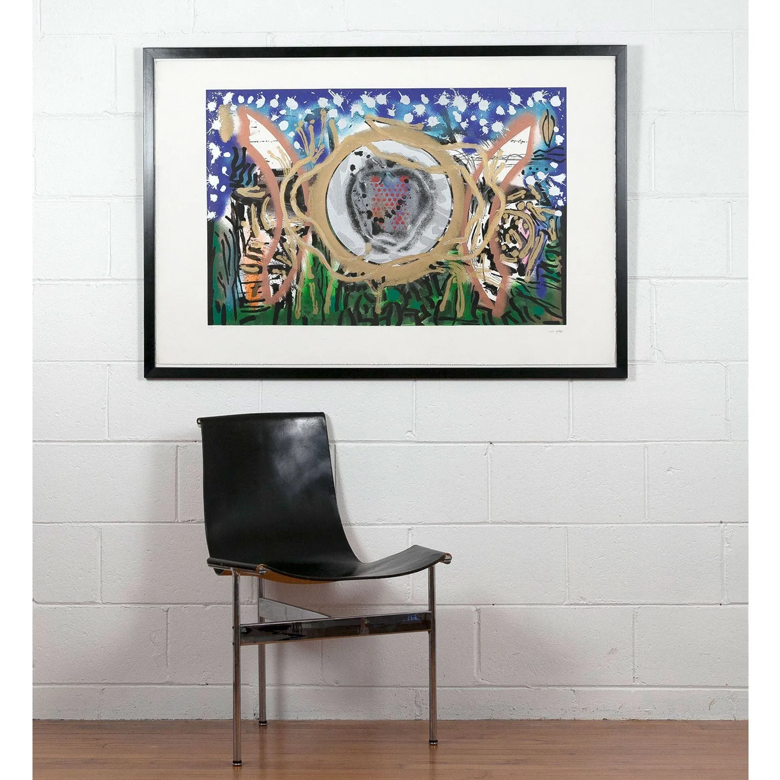 RIOPELLE "AU-DE-ÇA" SILKSCREEN, 1995