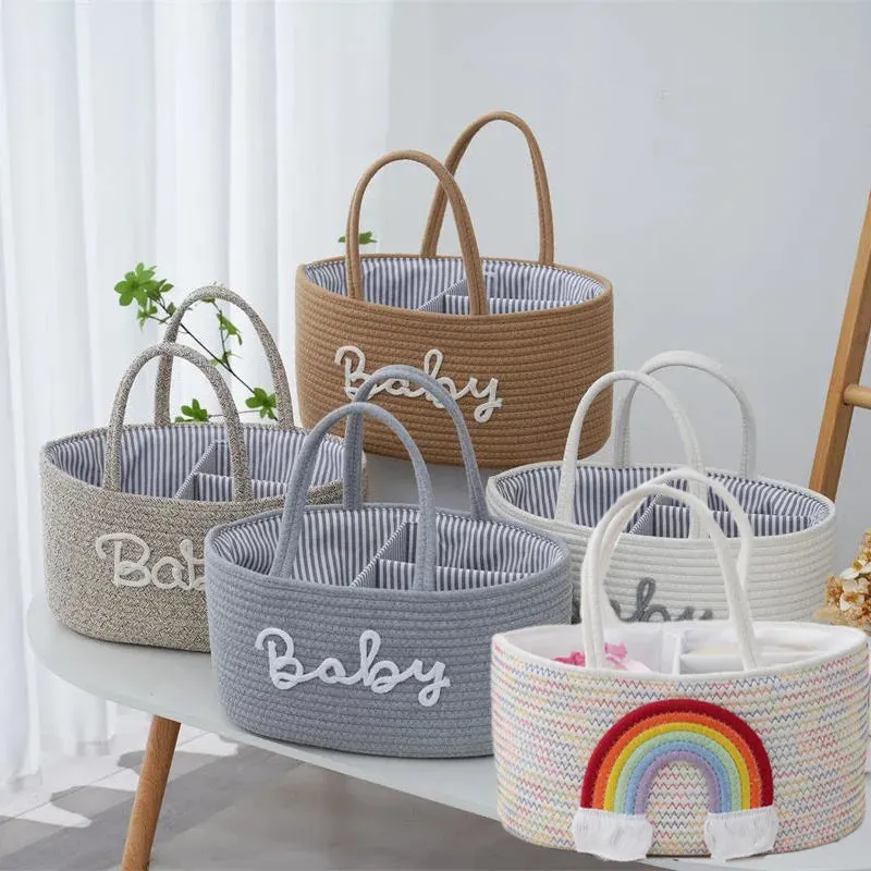 Rope Diaper Caddy